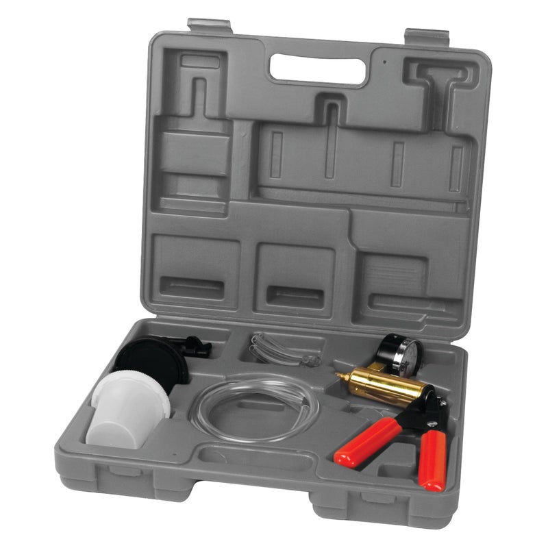 Performance Tool W89727 Automotive Vacuum Pump Kit & Brake Bleeder Kit - Image 1